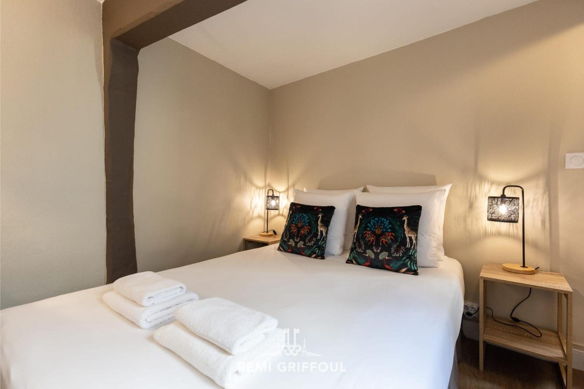 Emeraude Cozy Nest 3 Heart Of Historic District 2 Guests Honfleur Exterior foto